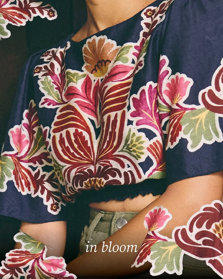 Flowers of a sunswept subcontinent erupt in a medley of color and light in prints from Label Ritu Kumar. Explore now