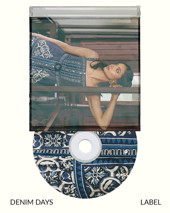 Inspiration arrives in hues of indigo this monsoon. Delve deeper into the blues, at Label Ritu Kumar