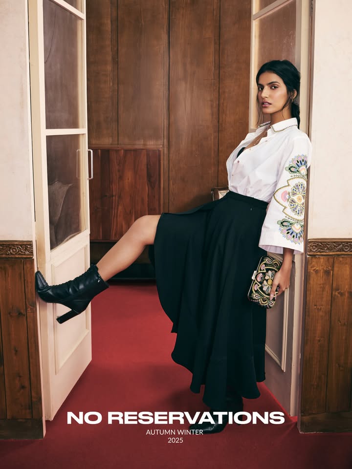 Leave the door ajar. No Reservations curates separates designed for dazzling entrances and quick exits
