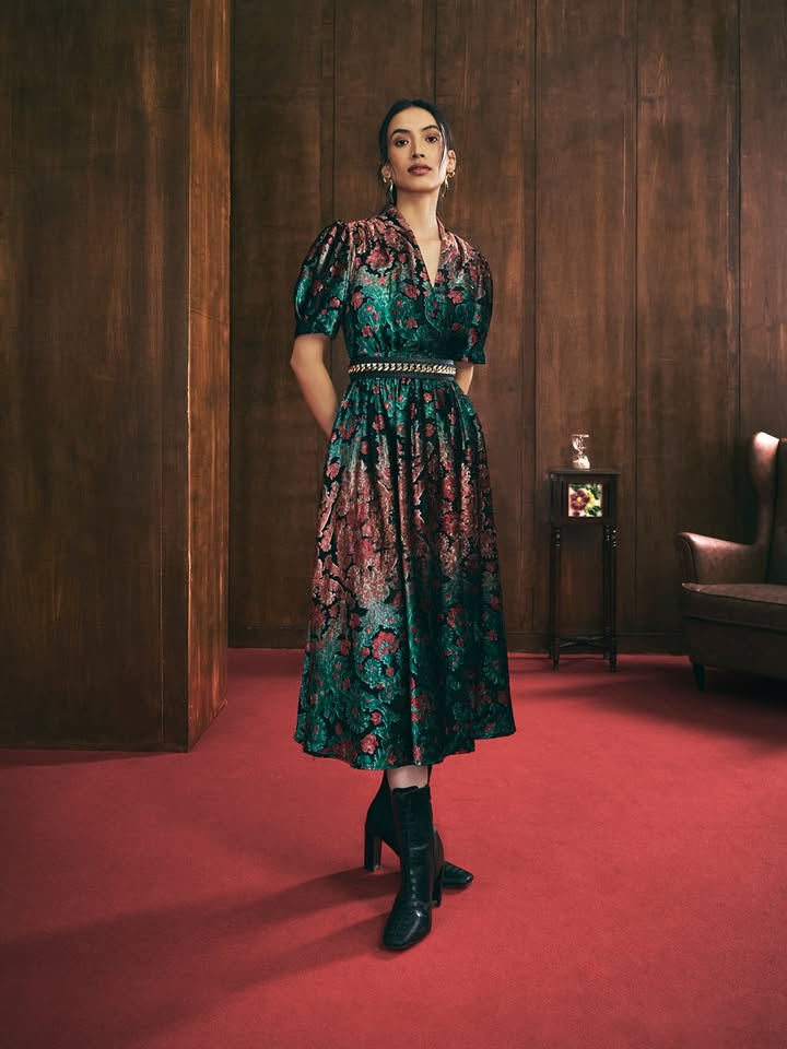 Hints of the natural world are expressed in print and hue across silhouettes from No Reservations