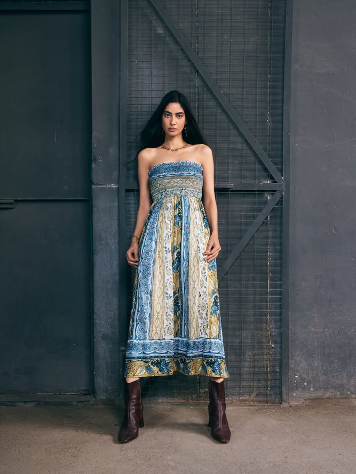 Part bohemian, part vintage postcard. Designed for long days and last minute plans