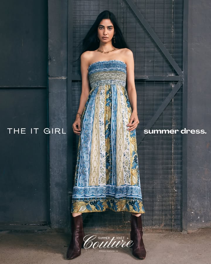 The ultimate summer dress. Light, breezy and designed for every getaway, brunch and weekend escape