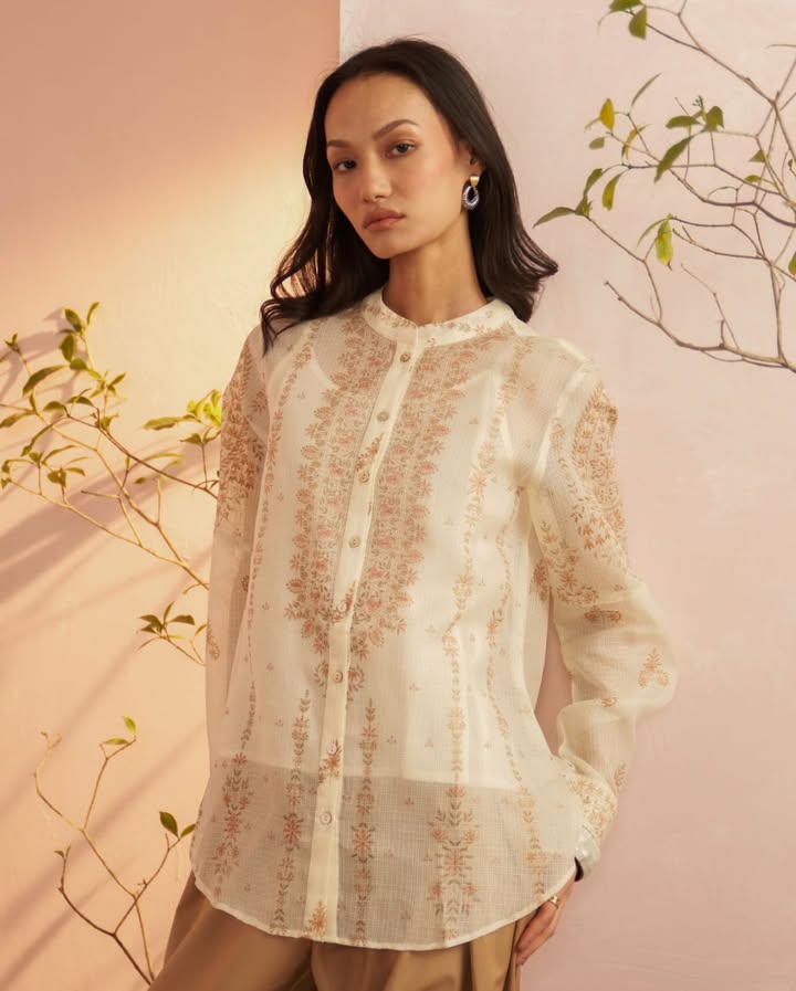 Delicate prints meet crisp whites your seasonal staple is here