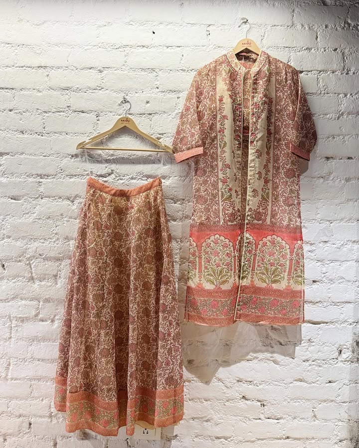 Crafted in delicate chintz florals, this three piece co ord set captures the spirit of summer