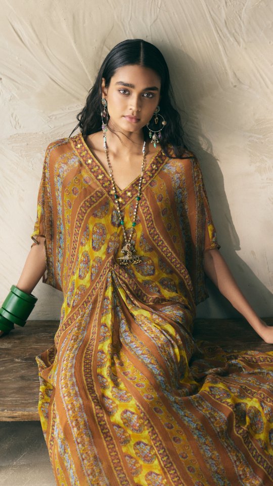 Get summer ready with kaftan dresses designed for relaxed all day movement. AarkeFW25 AarkeNewCollection
