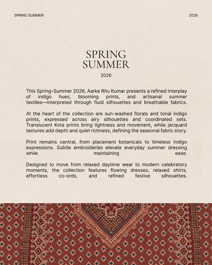 Spring Summer 2026 collection now live AarkeSS26 AarkeNewCollection