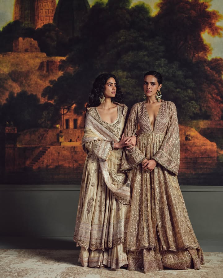 Ritu Kumar Wedding Featured here, The Taj Bhawani Anarkali Set from the Ritu Kumar Wedding Edit