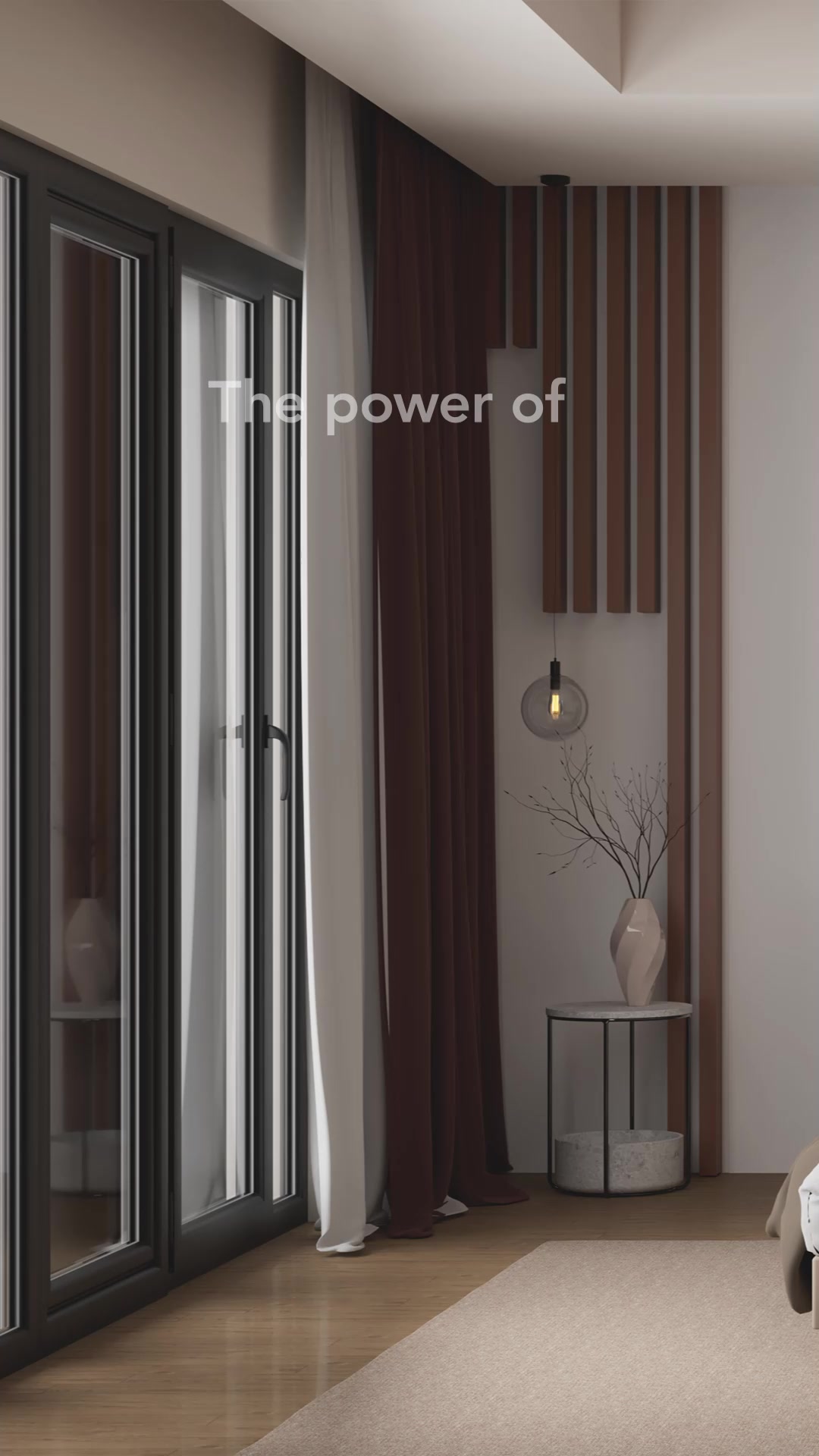 Live in a Unique Space Where texture meets tranquility