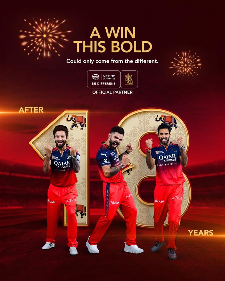 18 years. One bold win. A truly DIFFERENT story