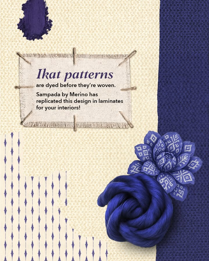 Who knew threads could be this visionary Ikat patterns are all about intention
