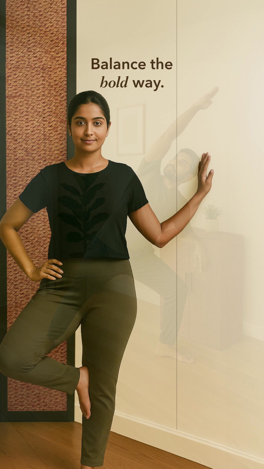 Flex your muscles and your style Zen out in a space that s as bold as your poses