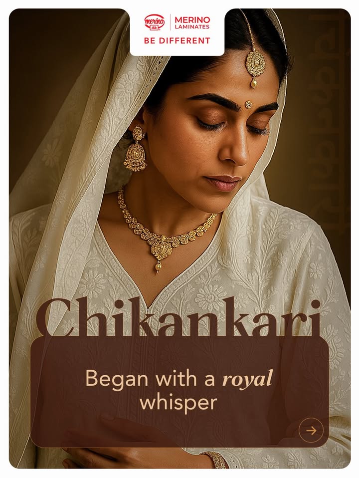 Rooted in Indias rich textile legacy, Chikankari is a craft of grace and quiet devotion