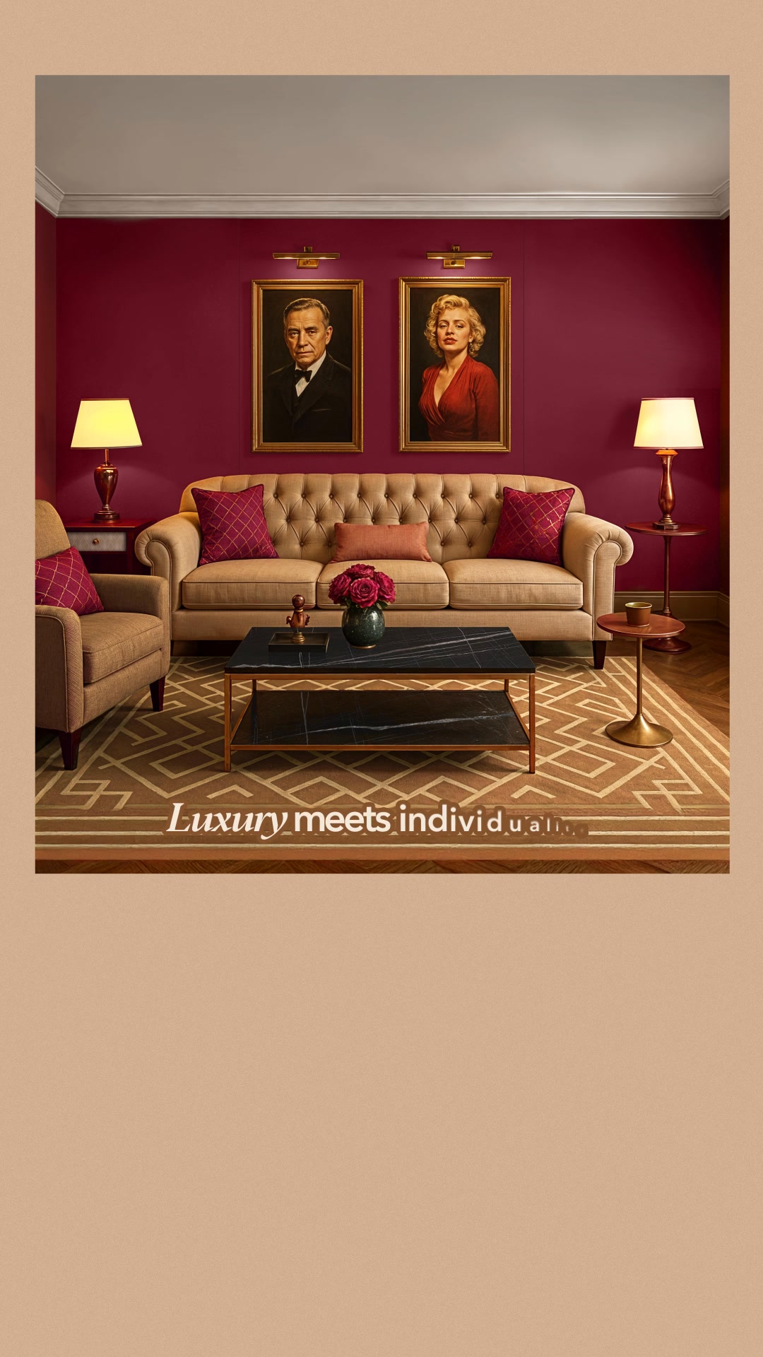  Lights, luxury, action Bring home the timeless charm of Hollywood with Merinos ultra matte Luvih finishes where d...
