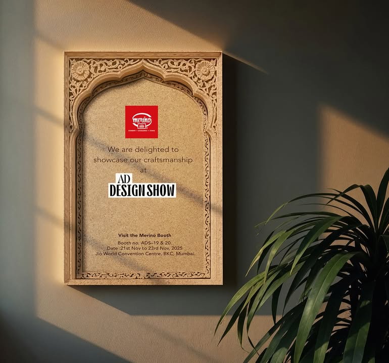 Merino invites you to experience the art of craftsmanship at the AD Design Show 2025