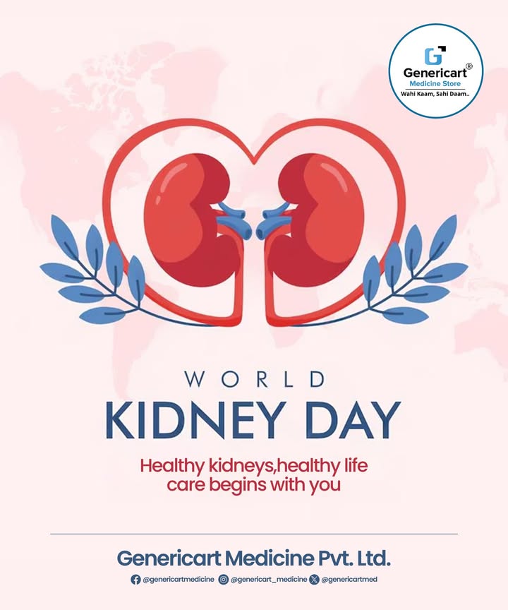  World Kidney Day Lets raise awareness about the importance of kidney health Healthy kidneys mean a healthy l...