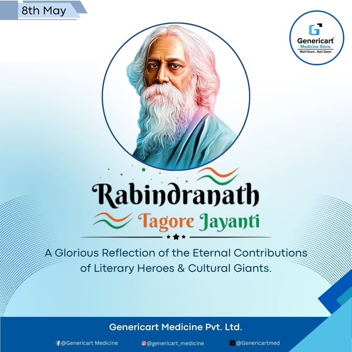  Rabindranath Tagore Jayanti Health is the greatest wealth