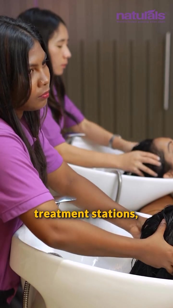  The secret to salon fresh hair revealed Step inside Naturals Salon and watch how we create that smooth, frizz fr...