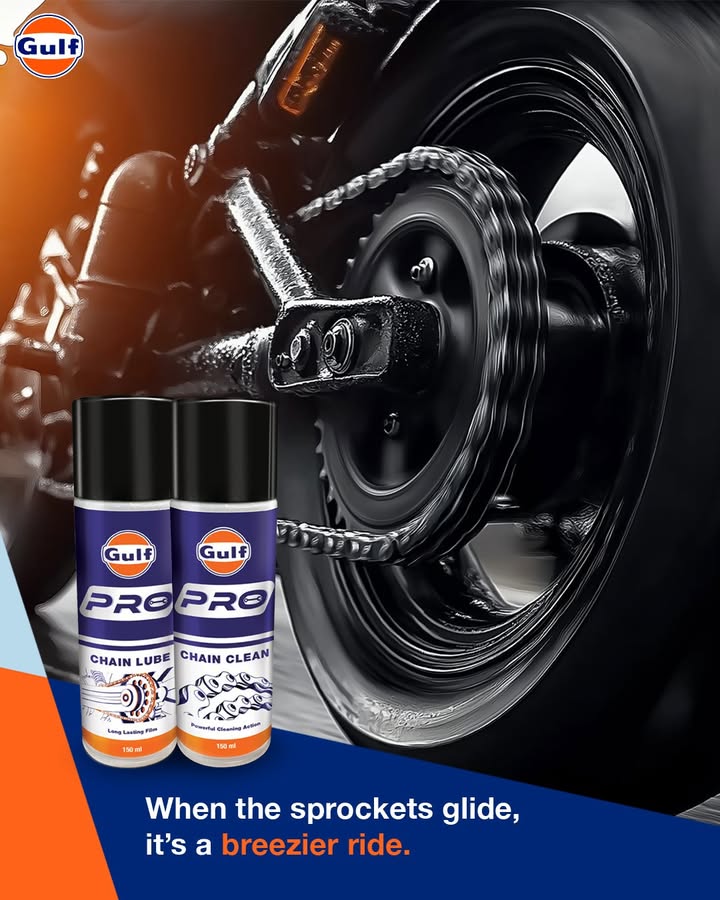 Protect your bikes links and sprockets from the wear and tear of daily commute with Bike Chain Lubricant Spray