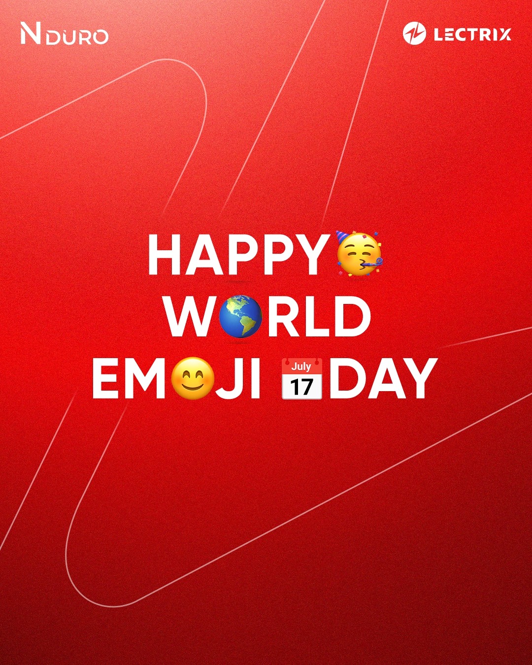 Your emoji may change. Your NDuro wont. Logtohdekhengehi NDuro Lectrix escooters WorldEmojiDay