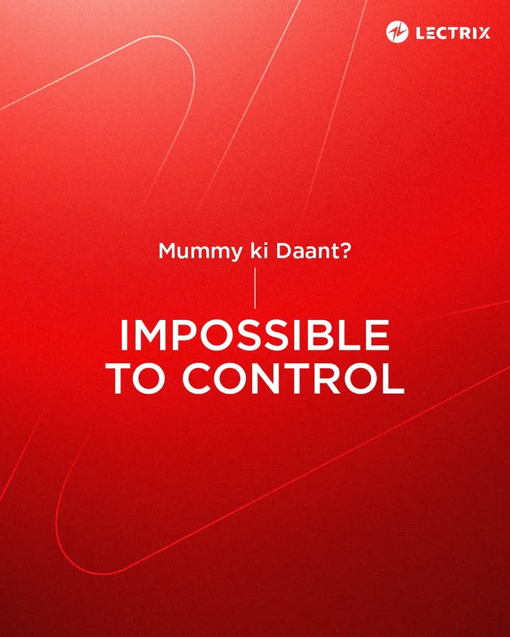 Some things in life cant be controlled, like mummy ki daant