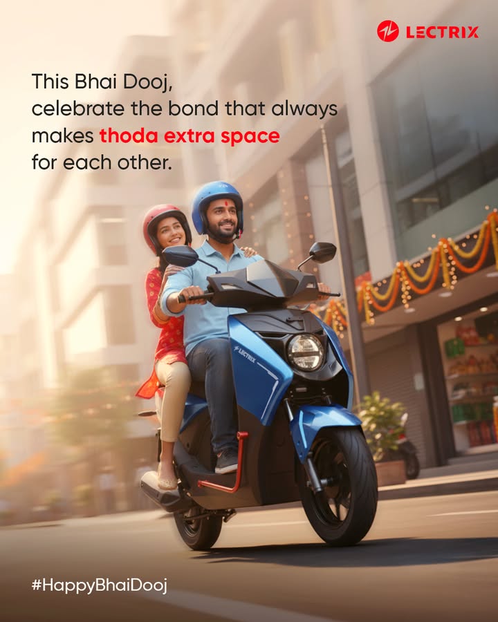 This Bhai Dooj, celebrate the bond that never runs out of space. With NDuros longer seats, theres always room for comfort, care, and countless memories together This Bhai Dooj, celebrate the bond that never runs out of space