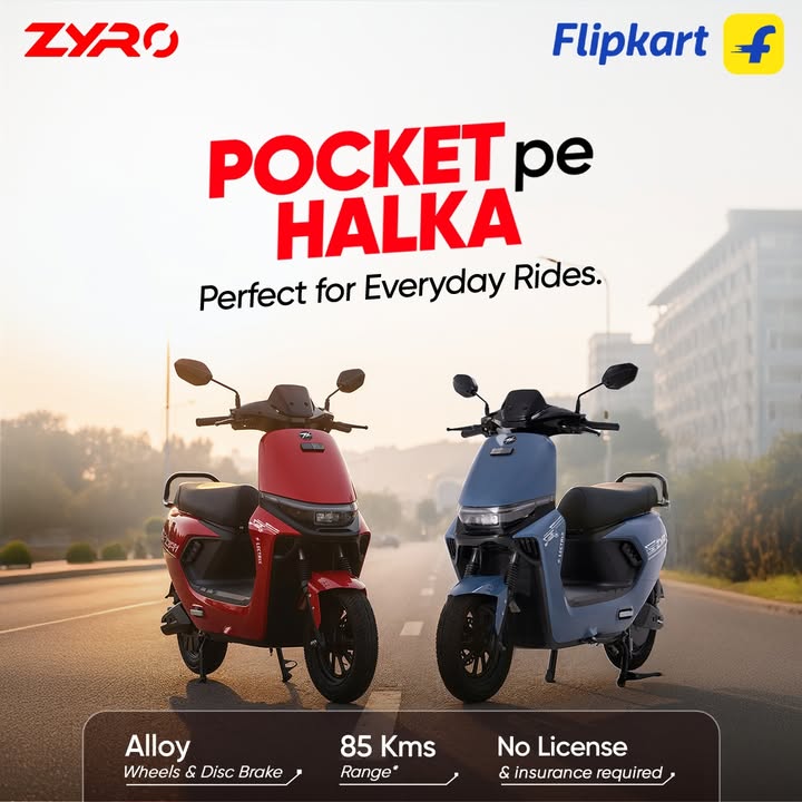 Lectrix Zyro is now available for a to door delivery via Flipkart