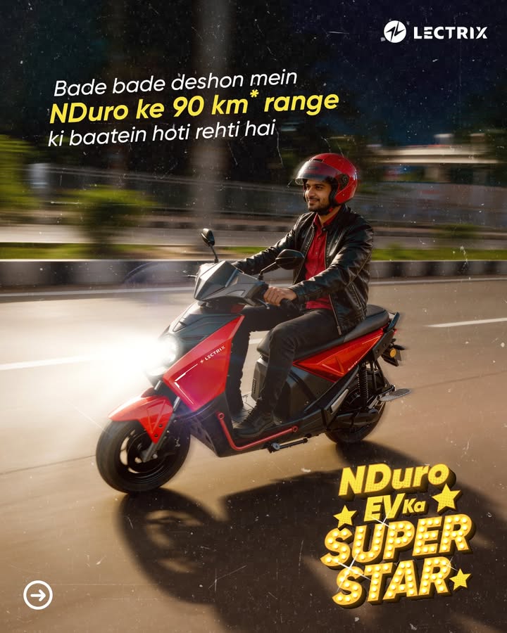 Jab EV Ka Superstar ho aapke saath, dialogue to nikalenge hi Lectrix NDuro Log To Dekhenge Hi evkasuperstar l...