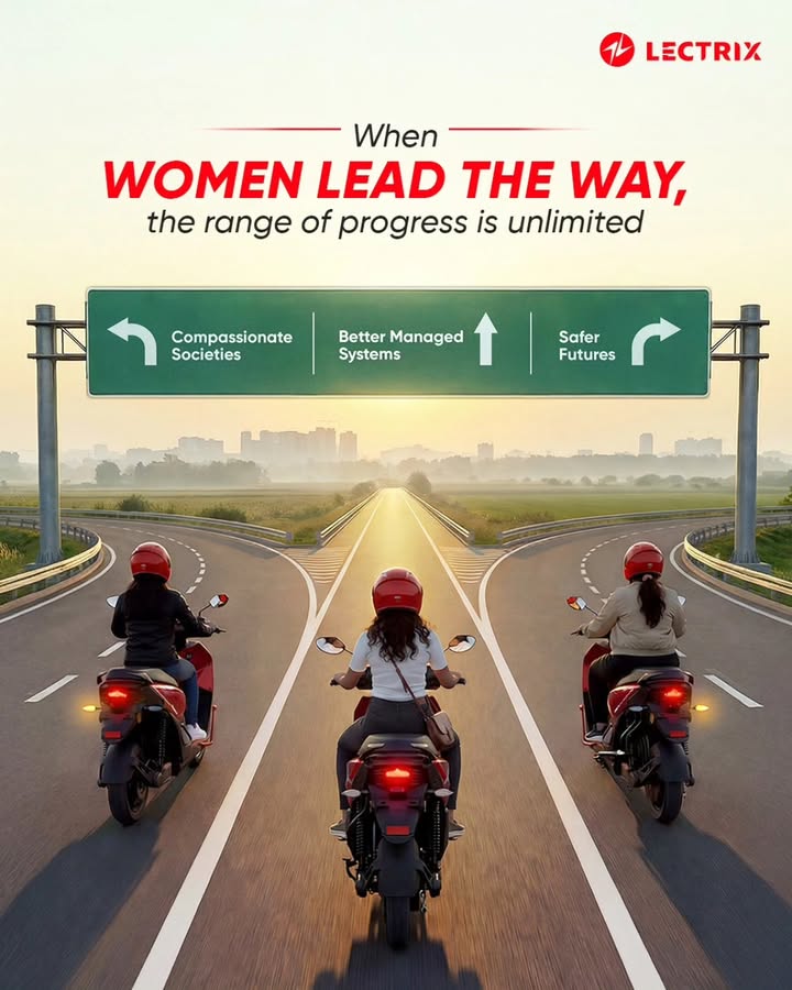 When women take the lead, progress finds its direction. Heres to the power, courage, and journeys driven by women