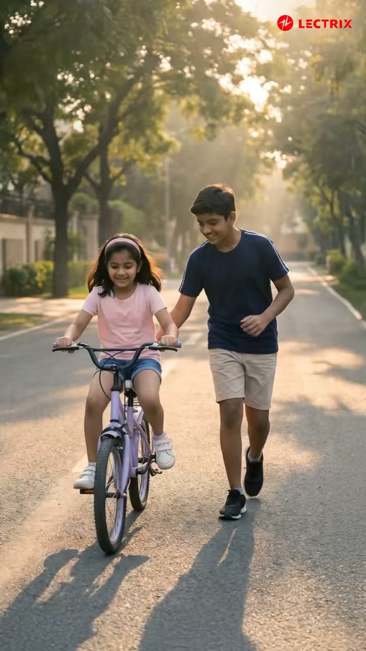 They taught you the first ride
