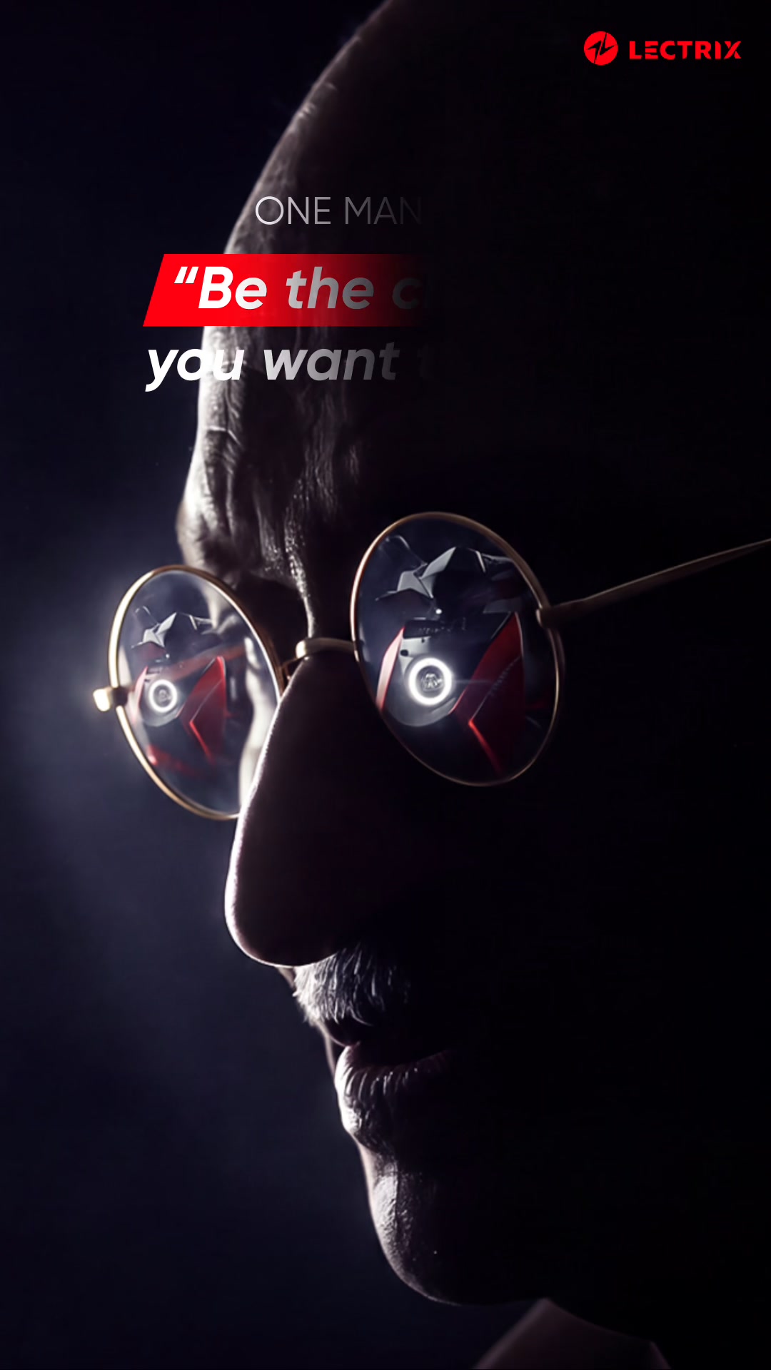 This Gandhi Jayanti, honour the spirit of change. Choose electric. Choose a greener way forward with Lectrix EV