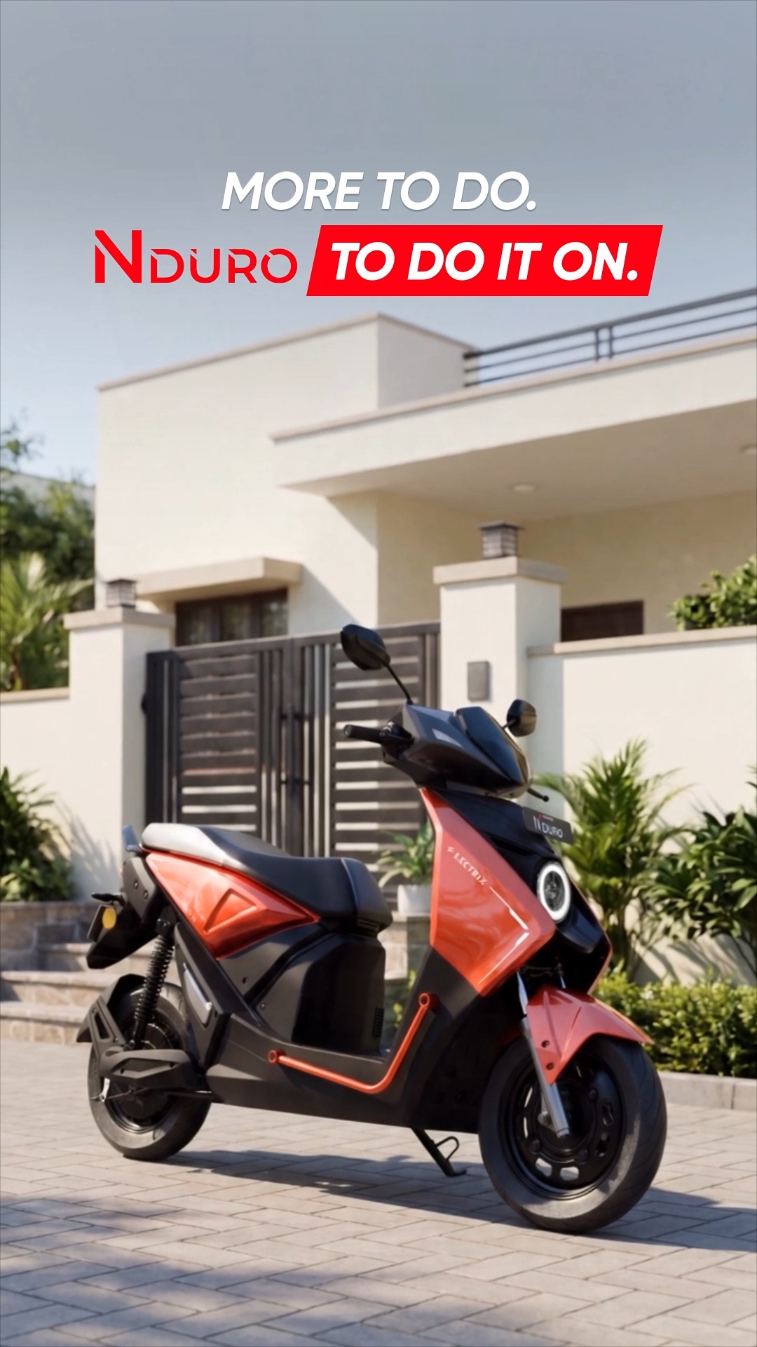 One more bag NDuros 42L boot space can handle the drama. nduro NextGenMobility logtohdekhenge escooterlife Lectrix