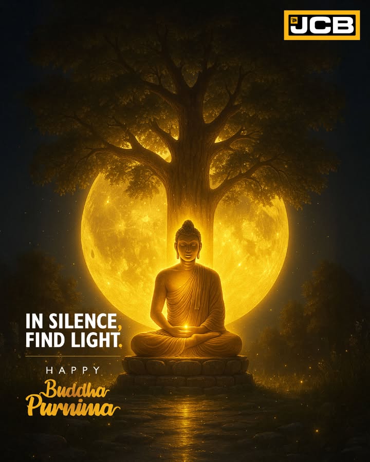 This Buddha Purnima, may your inner strength become your true driving force. JCB JCBIndia BharatKaJCB JCBMachines JCBLovers JCBKiKhudai JCBFamily ConstructionIndustry ConstructionMachinery ConstructionIndia BuddhaPurnima BuddhaPurnima2025 This Buddha Purnima, may your inner strength become your true driving force