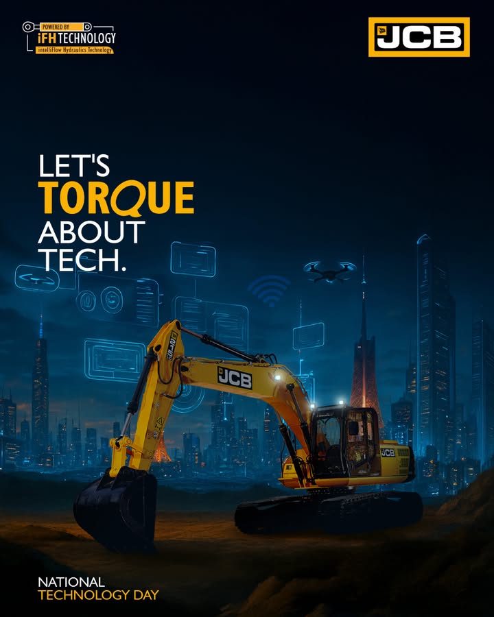 JCB honours the spirit of innovation that is driving India s progress into far greater heights. JCB JCBIndia BharatKaJCB JCBMachines JCBLovers JCBKiKhudai JCBFamily ConstructionIndustry ConstructionMachinery ConstructionIndia TechnologyDay JCB honours the spirit of innovation that is driving India s progress into far greater heights