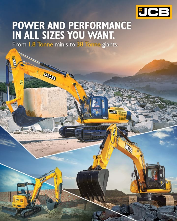 Engineered for performance, efficiency, uptime, and reliability JCB Excavators are built to keep you moving forward