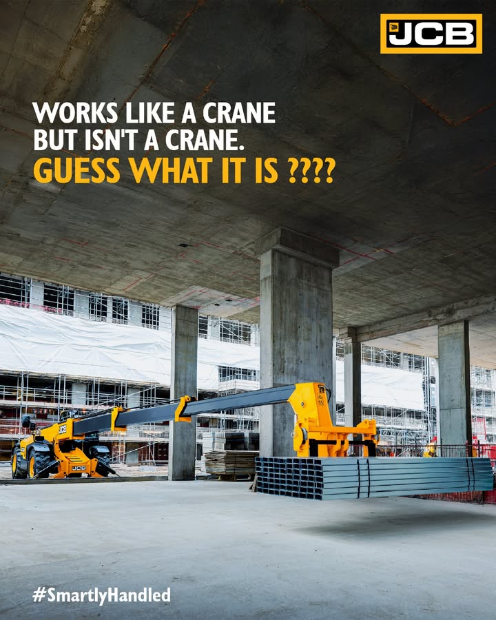 The JCB Telehandler is much more than what meets the eye