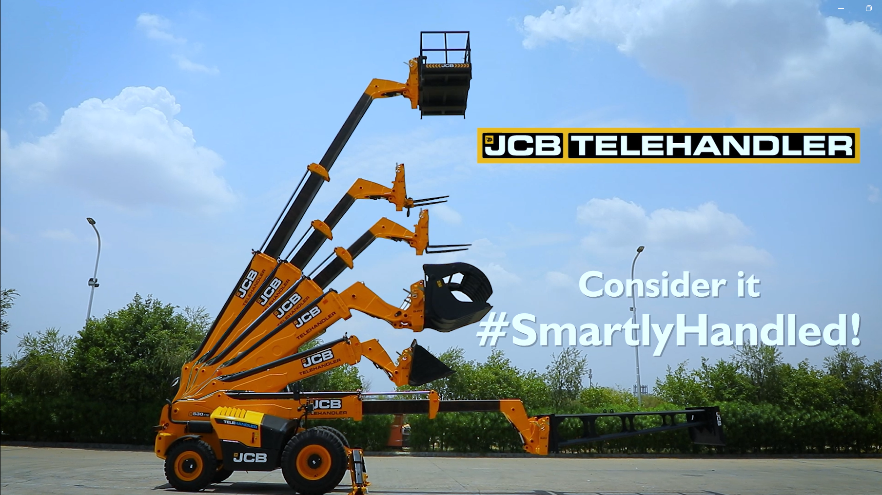 From construction to agriculture, from logistics to warehousing, the JCB Telehandler shows what it truly means to get every job Smartly Handled. It lifts, shifts, loads, and organizes while saving money, time, and space with every move From construction to agriculture, from logistics to warehousing, the JCB Telehandler shows what it truly means to get every ...