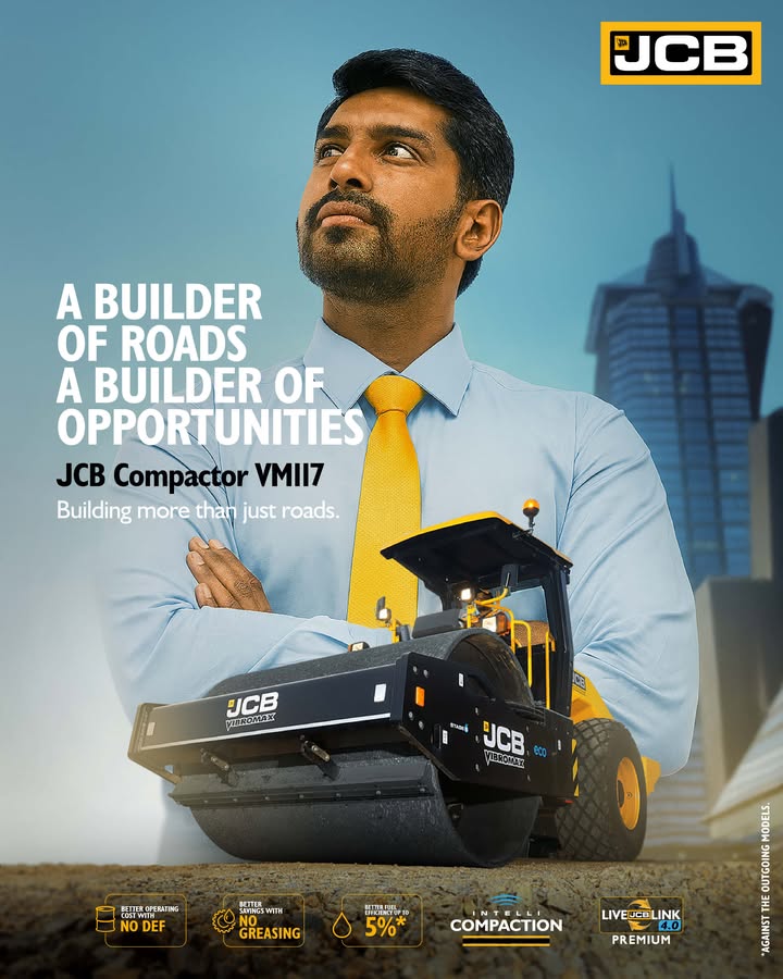 You dont just compact soil. You compact possibilities into progress. With unmatched strength and fuel efficiency, the JCB Compactor keeps you moving forward, building a future that stands firm You dont just compact soil. You compact possibilities into progress