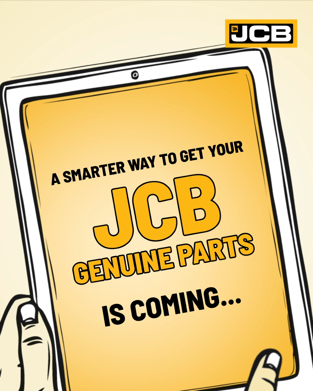 Stay tuned to discover a better, easier way to buy JCB genuine parts