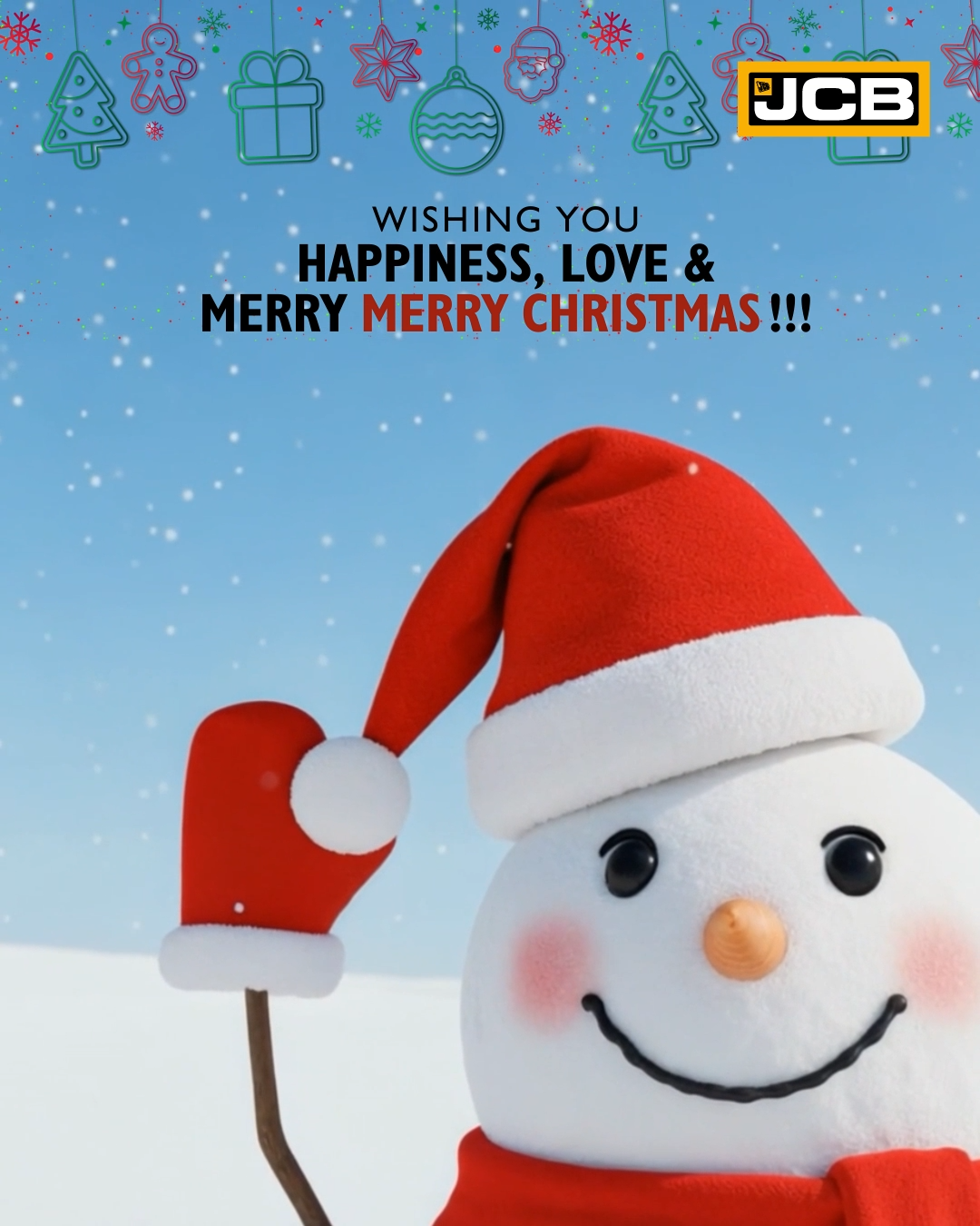 May this Christmas bring brighter moments, stronger connections, and the drive to build what matters most