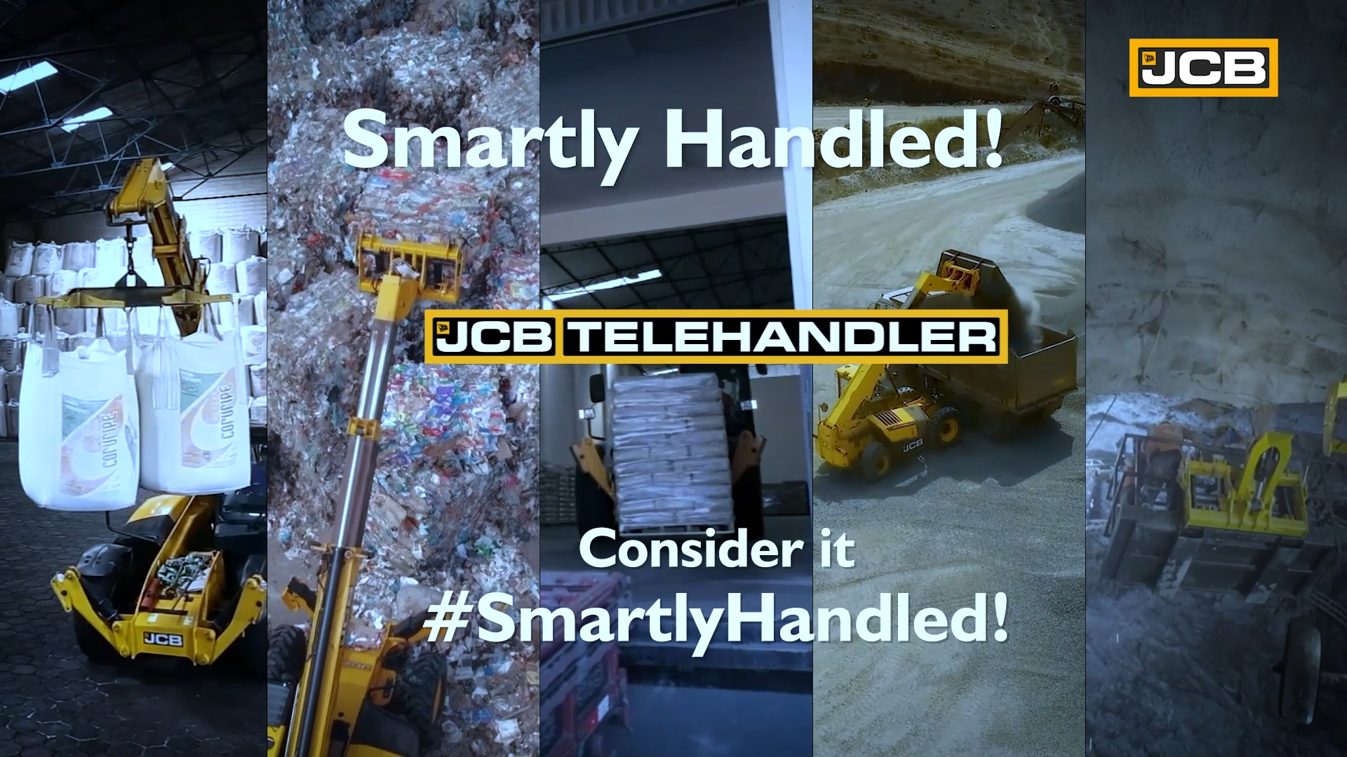 The JCB Telehandler makes every job smartly handled, lifting smarter, placing faster, and saving money, space, and time on e...