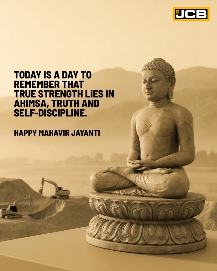 May the teachings of Lord Mahavir guide us to live with compassion, discipline, and purpose