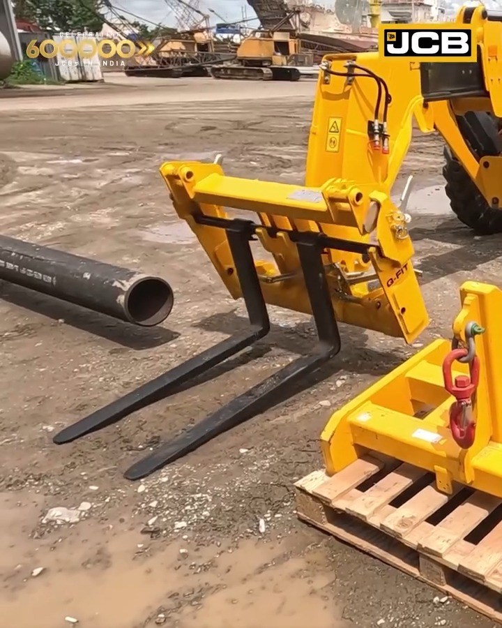 JCB Telehandler comes with a wide range of attachments designed to handle every job across industries