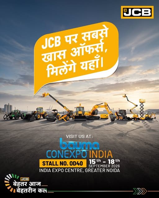 JCB Bauma CONEXPO INDIA 2026 ...