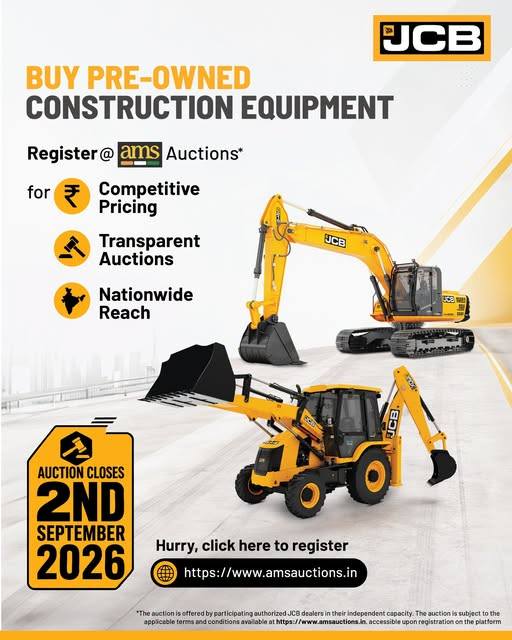 Looking to upgrade your fleet Nows the time Buy pre owned construction equipment on AMS Auctions and unlock maximum value...