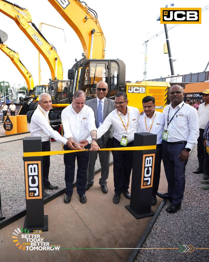 The all new JCB NXT 225XT Excavator was launched at BAUMA CONEXPO INDIA 2026 by Mr