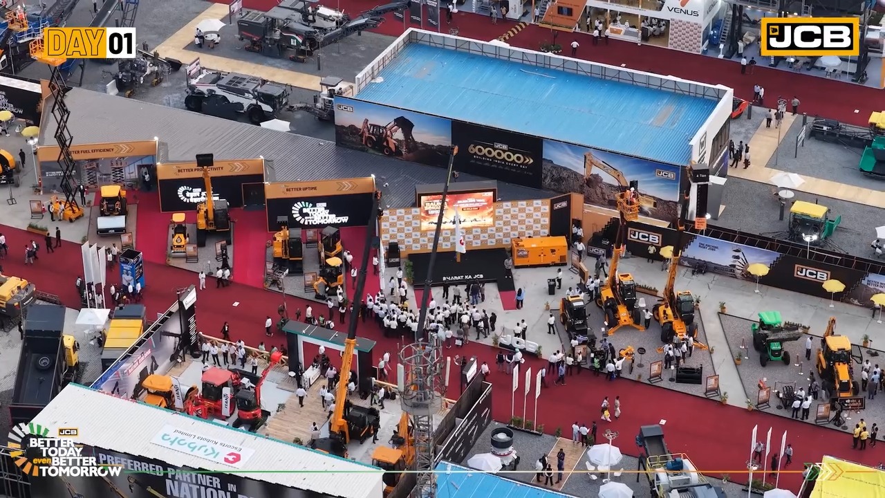 Day 1 at BAUMA CONEXPO INDIA 2026 was all about new machines, new technology and new possibilities