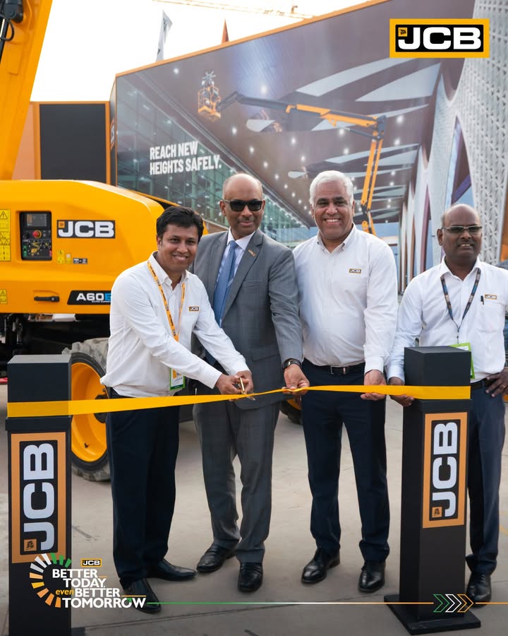 Taking access to new heights, the new JCB A60E Boom Lift was launched by Mr