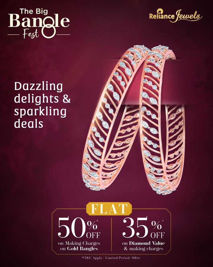 A wrist full of sparkle. A fest full of offers. And a heart full of joy