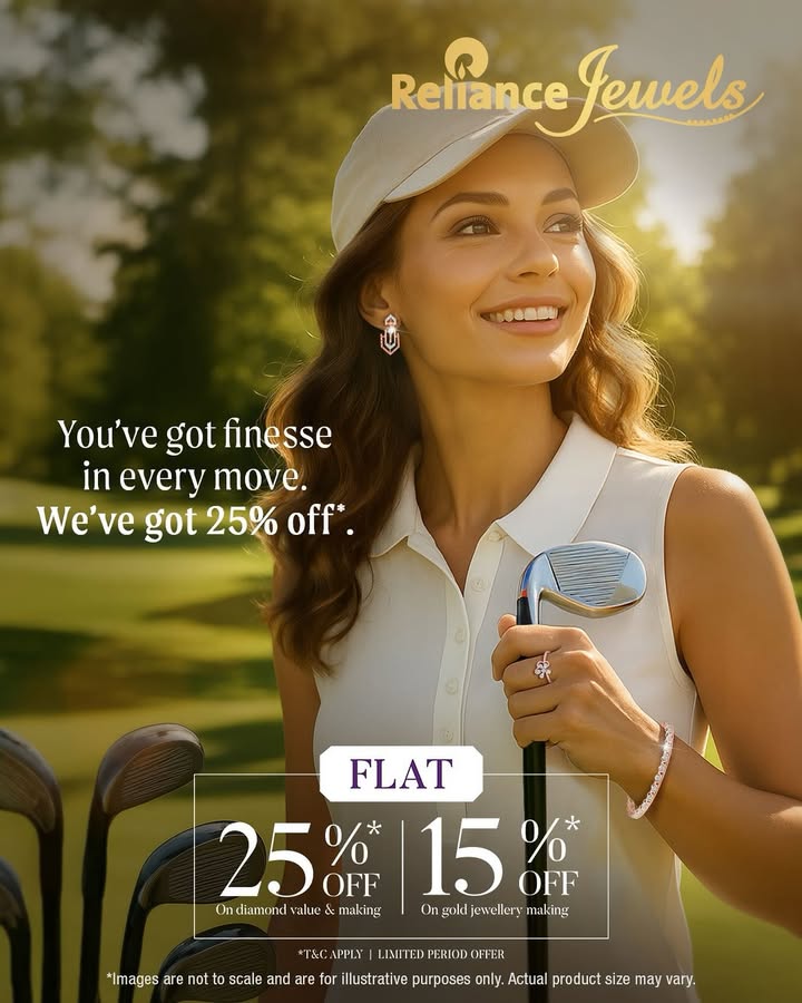 Fine swing, rare shine a perfect match for your refined taste