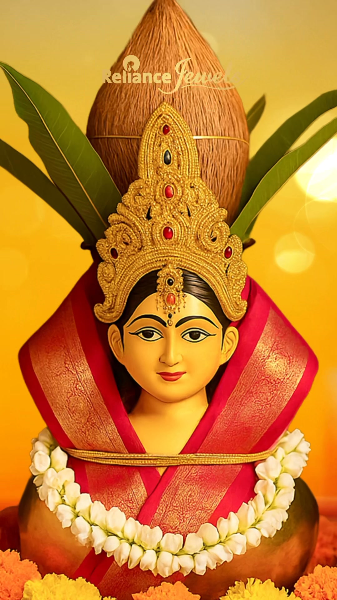 With folded hands and hopeful hearts, we honour the Goddess of prosperity